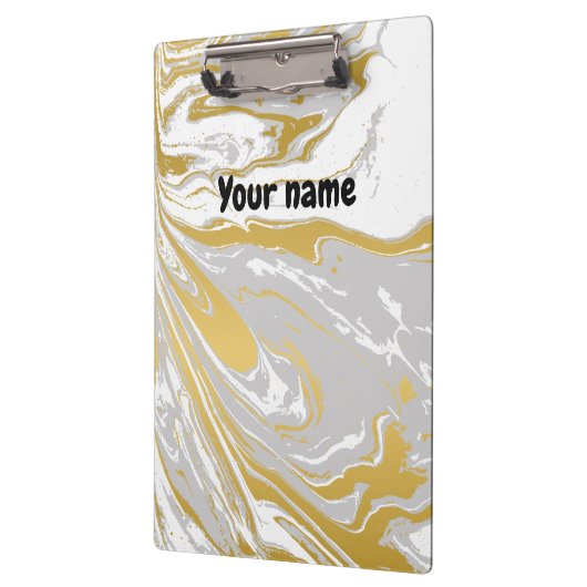 Personalisierter Büromarmor Klemmbrett (Links)