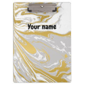 Personalisierter Büromarmor Klemmbrett (Vorderseite)
