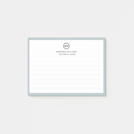 Personalisierter Business Editor mit benutzerdefin Post-it Klebezettel (Vorderseite)