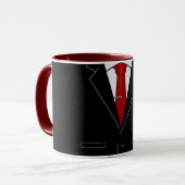 Personalisierter Business-Kaffee-Tasse Tasse (Vorderseite Links)