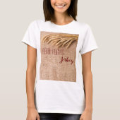 Personalisierter Business T - Shirt Wheat on Burla (Vorderseite)