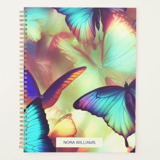 Personalisierter Butterfly-Planer Planer (Vorderseite)
