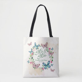 Personalisierter Butterfly-Totenbeutel Tasche