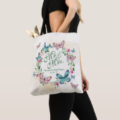 Personalisierter Butterfly-Totenbeutel Tasche (Von Nahem)