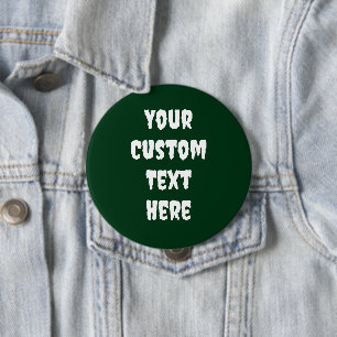 Personalisierter Button-On-Button für einen Creepy Button
