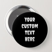 Personalisierter Button-On-Button für einen Creepy Button (Vorne & Hinten)