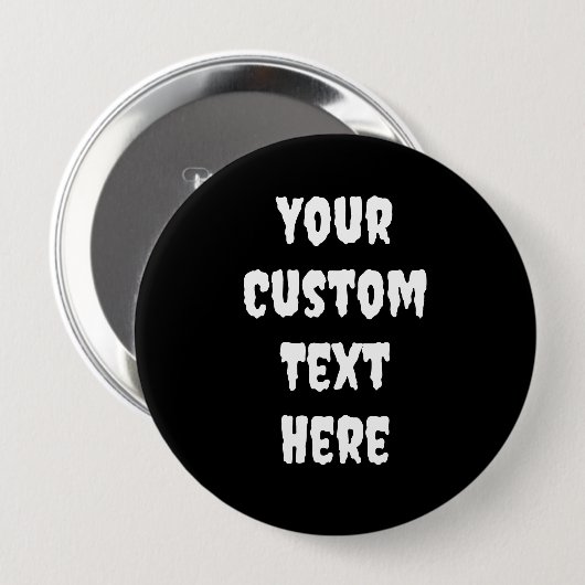 Personalisierter Button-On-Button für einen Creepy Button (Vorne & Hinten)