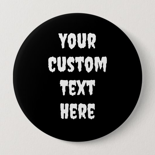 Personalisierter Button-On-Button für einen Creepy Button (Vorderseite)