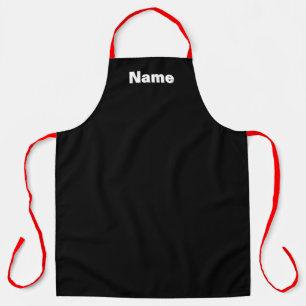 Personalisierter Café Catering-Service Bäcker Schw Schürze