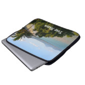 Personalisierter Cairns Beach Notebook-Ärmel Laptopschutzhülle (Vorne Knopf)