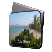 Personalisierter Cairns Beach Notebook-Ärmel Laptopschutzhülle (Vorderseite Links)