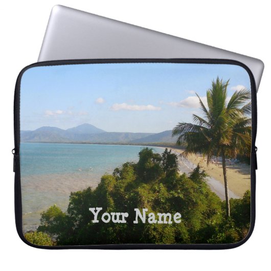 Personalisierter Cairns Beach Notebook-Ärmel Laptopschutzhülle (Vorderseite)