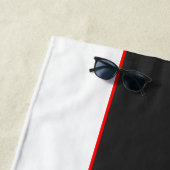 Personalisierter Camaro-Speed-Shop Strandtuch (Beispiel)