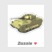Personalisierter Camouflage Tank Aufkleber (Blatt)