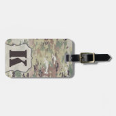 Personalisierter Camouflage-Uniform-Nocken der Gepäckanhänger (Vorderseite horizontal)