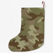 Personalisierter Camouflage Weihnachts-Strumpf Kleiner Weihnachtsstrumpf (Rückseite)