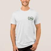 Personalisierter Camp Bach Junggeselinnen-Abschied Tri-Blend Shirt (Vorderseite)