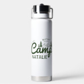 Personalisierter Camp Bach Junggeselinnen-Abschied Trinkflasche (Hinten)