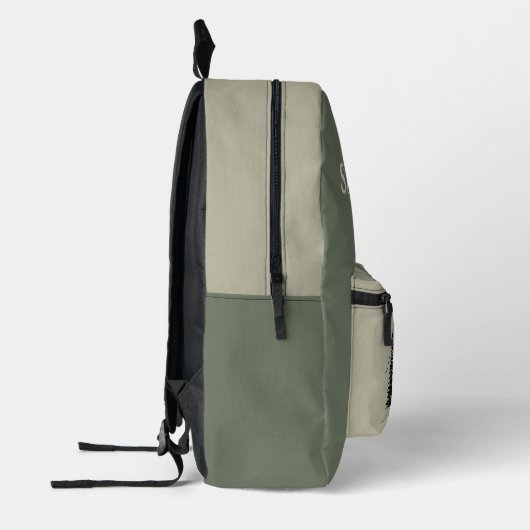 Personalisierter Camp-Backpack Bedruckter Rucksack (Links)