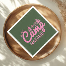 Personalisierter Camp-Junggeselinnen-Abschied