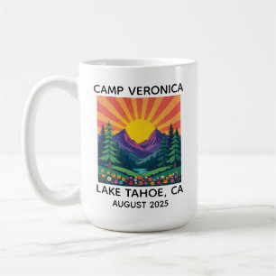 Personalisierter Camp Junggesellinnenabschied Bech Kaffeetasse