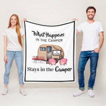 Personalisierter Camper/Flamingo