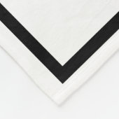 Personalisierter Camper/Flamingo Fleecedecke (Ecke)