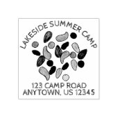 Personalisierter Campingplatz Mix Campingplatz Gummistempel (Prägung)