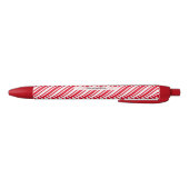 Personalisierter Candy Cane Stripe Kugelschreiber (Unterseite)