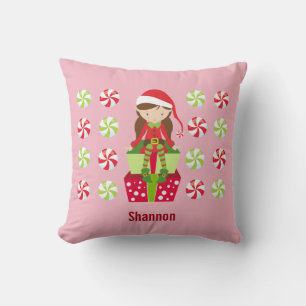 Personalisierter Candy Crush Elf Kissen