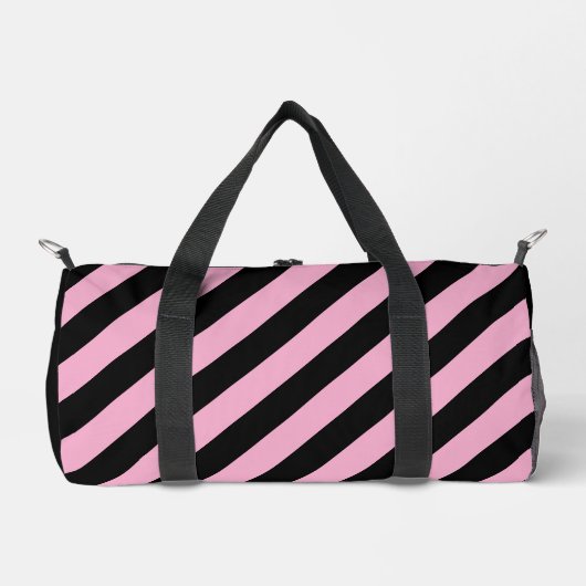 Personalisierter Candy Stripe Duffle Bag (Vorderseite)