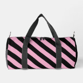 Personalisierter Candy Stripe Duffle Bag (Rückseite)