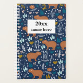Personalisierter Capybara-Planer Planer (Vorderseite)