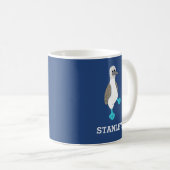 Personalisierter Cartoon Blaufüßiger Stiefelvogel Kaffeetasse (VorderseiteRechts)