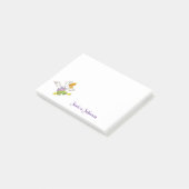 Personalisierter Cartoon Flying Duck Notizblock (angewinkelt)