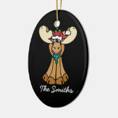 Personalisierter Cartoon Keramikornament (Links)