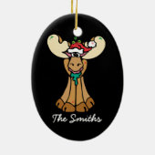 Personalisierter Cartoon Keramikornament (Hinten)