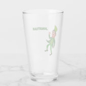 Personalisierter Cartoon Leprechaun St. Patrick's Glas (Rückseite)