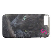 Personalisierter Cat iPhone Case (Rückseite (Horizontal))