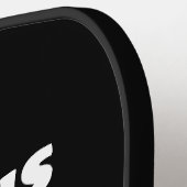 Personalisierter Cat-Vater mit dem größten Katzena Pickleball Schläger (Linke Seite)