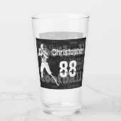 Personalisierter Chalkboard-Effekt Glas (Vorderseite)