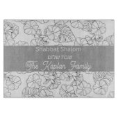 Personalisierter Challah-Vorstand Schneidebrett (Vorderseite)