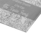 Personalisierter Challah-Vorstand Schneidebrett (Ecke)