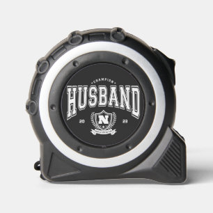 Personalisierter Champion Husband Funny Men-Gesche Maßband