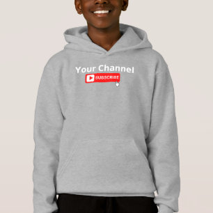 Personalisierter Channel-Abonnement Hoodie
