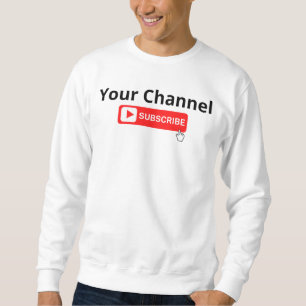 Personalisierter Channel-Abonnement Sweatshirt