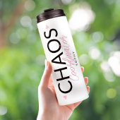 Personalisierter Chaos-Koordinator Thermosbecher