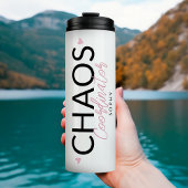 Personalisierter Chaos-Koordinator Thermosbecher