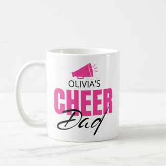 Personalisierter Cheer Dad Kaffeebecher Benutzerde Kaffeetasse