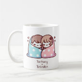 Personalisierter Chibi-Stil Kaffeetasse (Links)